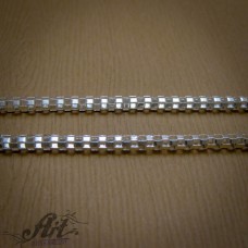 Сребърен синджир , дамски N-364 - 50 см.